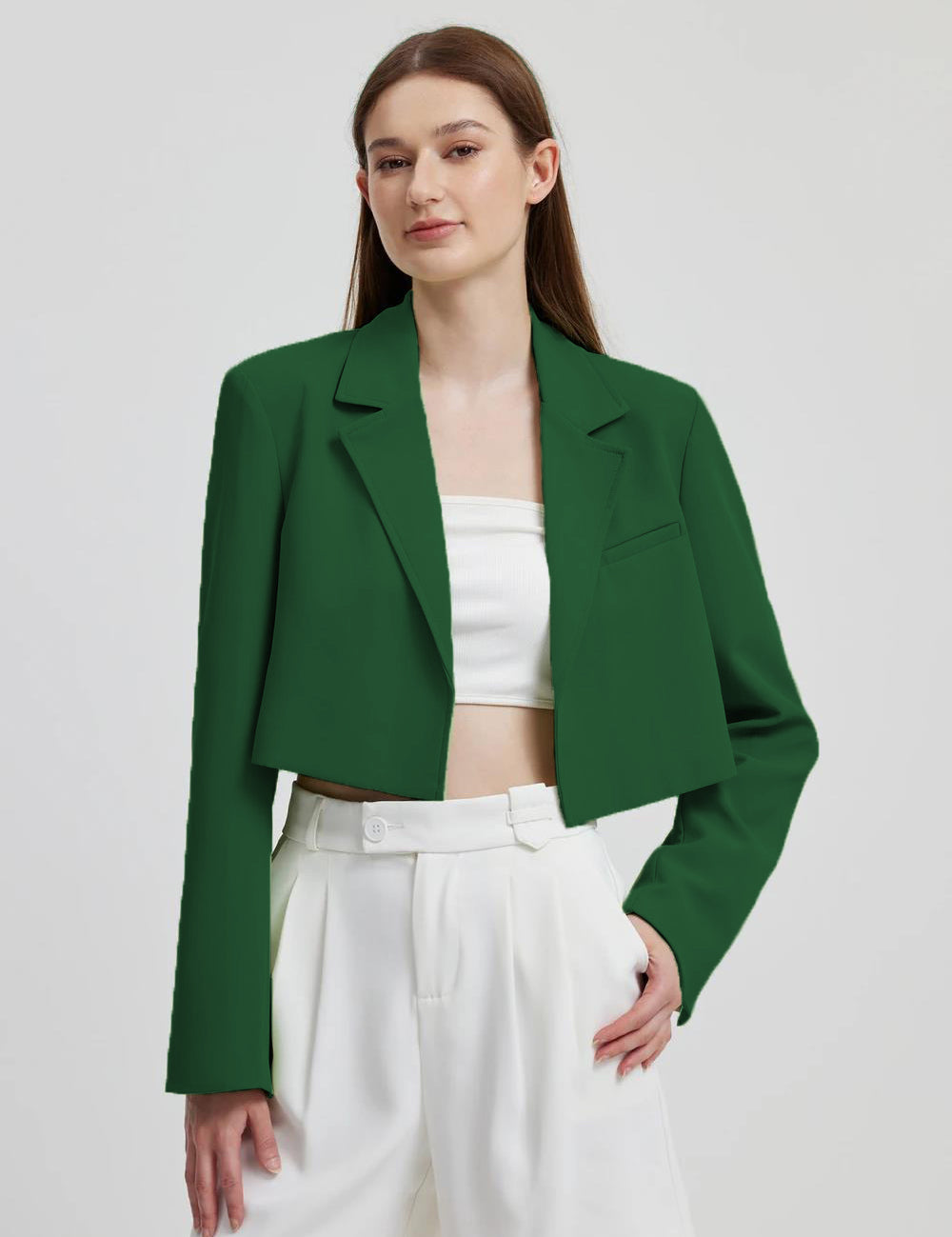 KOTTY Womens Full Sleeve Solid Casual Blazer