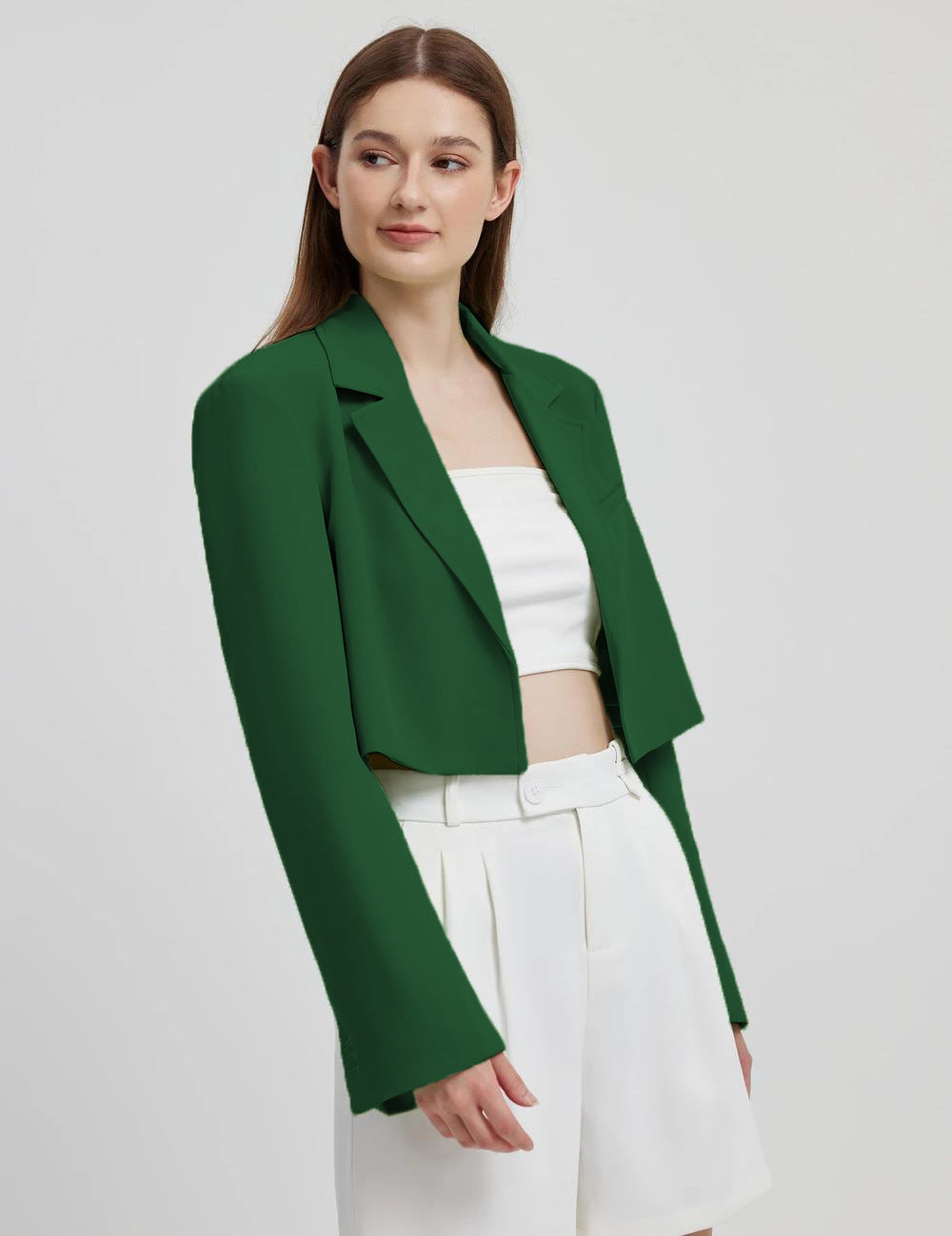 KOTTY Womens Full Sleeve Solid Casual Blazer