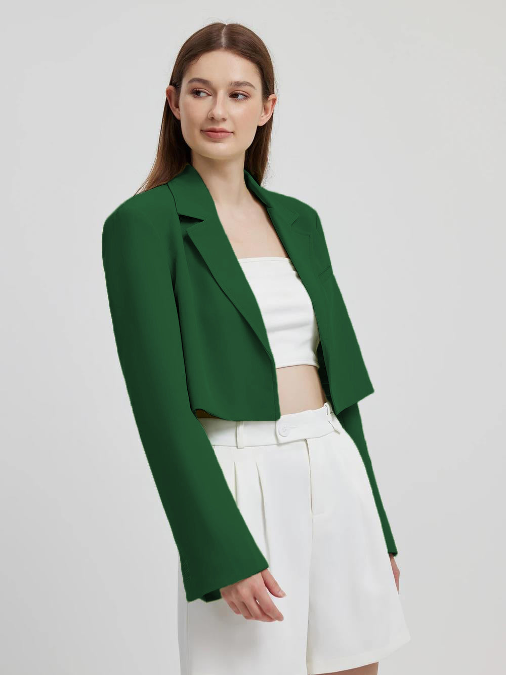 KOTTY Womens Full Sleeve Solid Casual Blazer