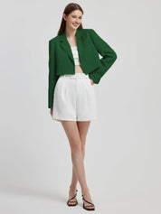 KOTTY Womens Full Sleeve Solid Casual Blazer