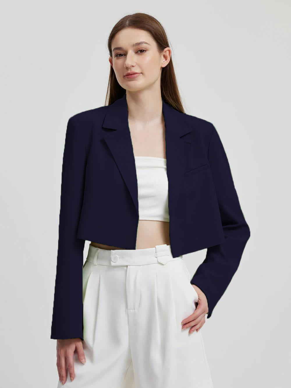 KOTTY Womens Full Sleeve Solid Casual Blazer