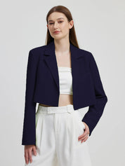 KOTTY Womens Full Sleeve Solid Casual Blazer