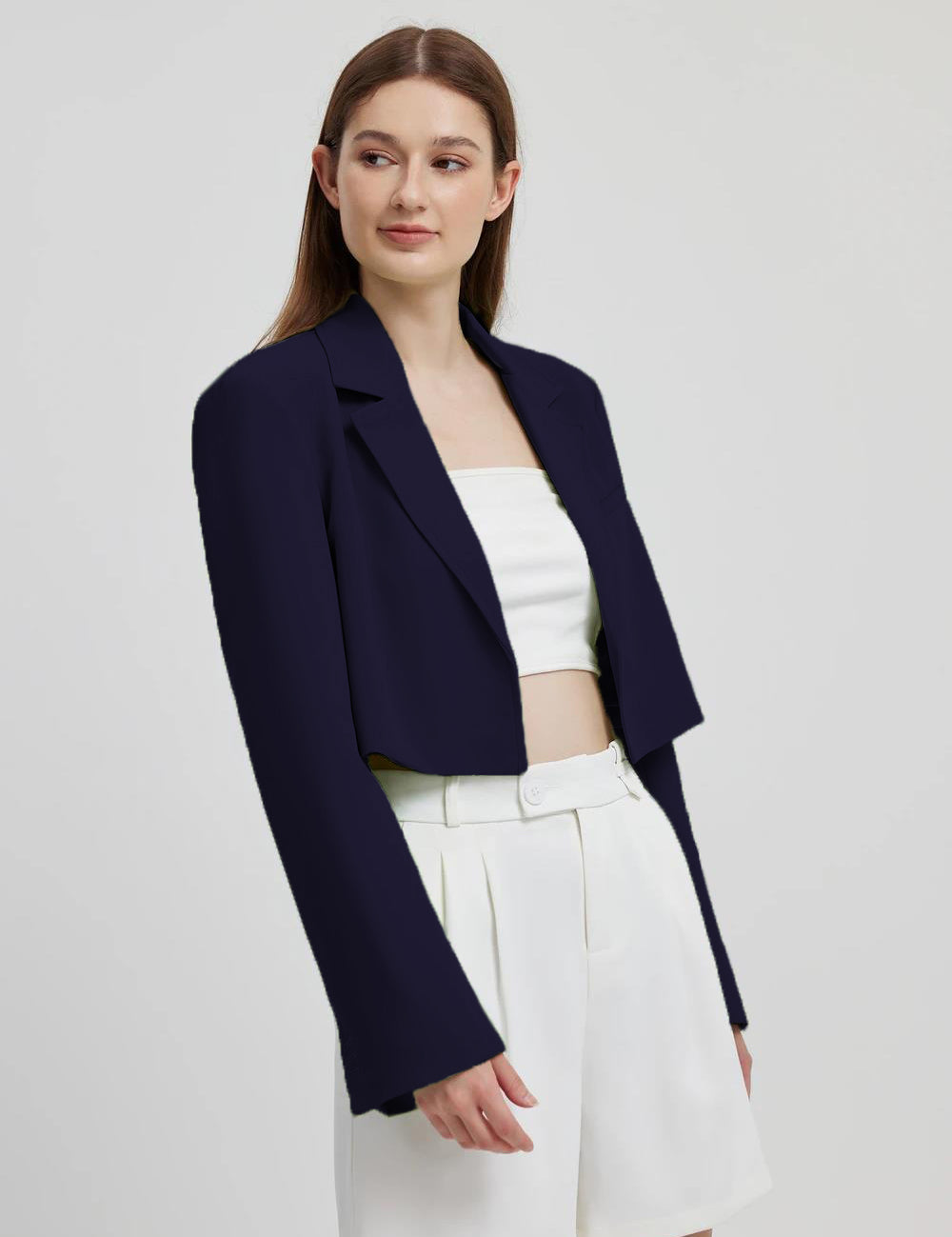 KOTTY Womens Full Sleeve Solid Casual Blazer