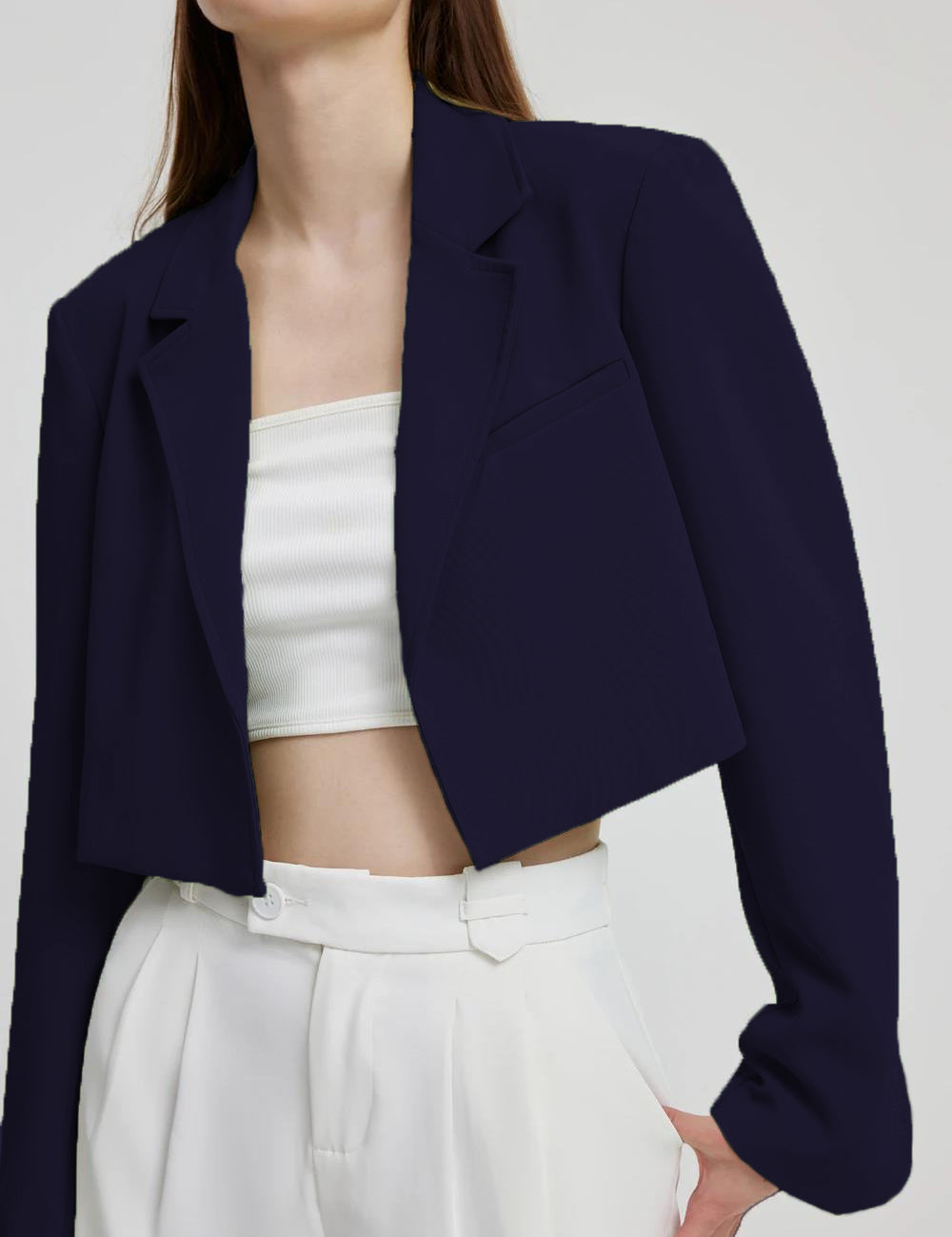 KOTTY Womens Full Sleeve Solid Casual Blazer