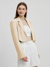 KOTTY Womens Full Sleeve Solid Casual Blazer