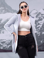 KOTTY Women's Long Coat Stylish and Flattering Outerwear