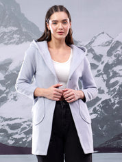 KOTTY Women's Long Coat Stylish and Flattering Outerwear