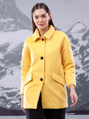 KOTTY Women's Longline Coat Chic & Flattering Fit