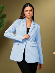 KOTTY Cotton Blend Solid Coat 