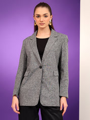 KOTTY Cotton Blend Solid Coat 