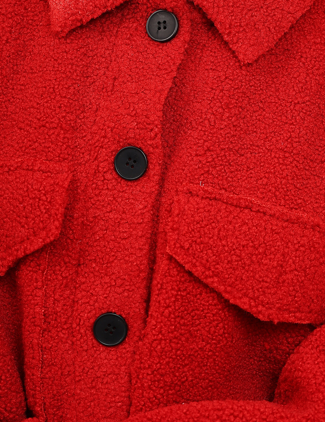 KOTTY Cotton Blend Solid Coat 
