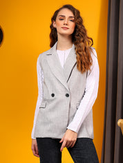 KOTTY Cotton Blend Solid Coat 