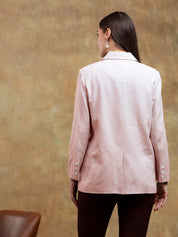 KOTTY Womens Full Sleeve Solid Casual Blazer