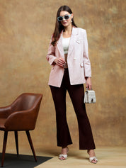 KOTTY Womens Full Sleeve Solid Casual Blazer