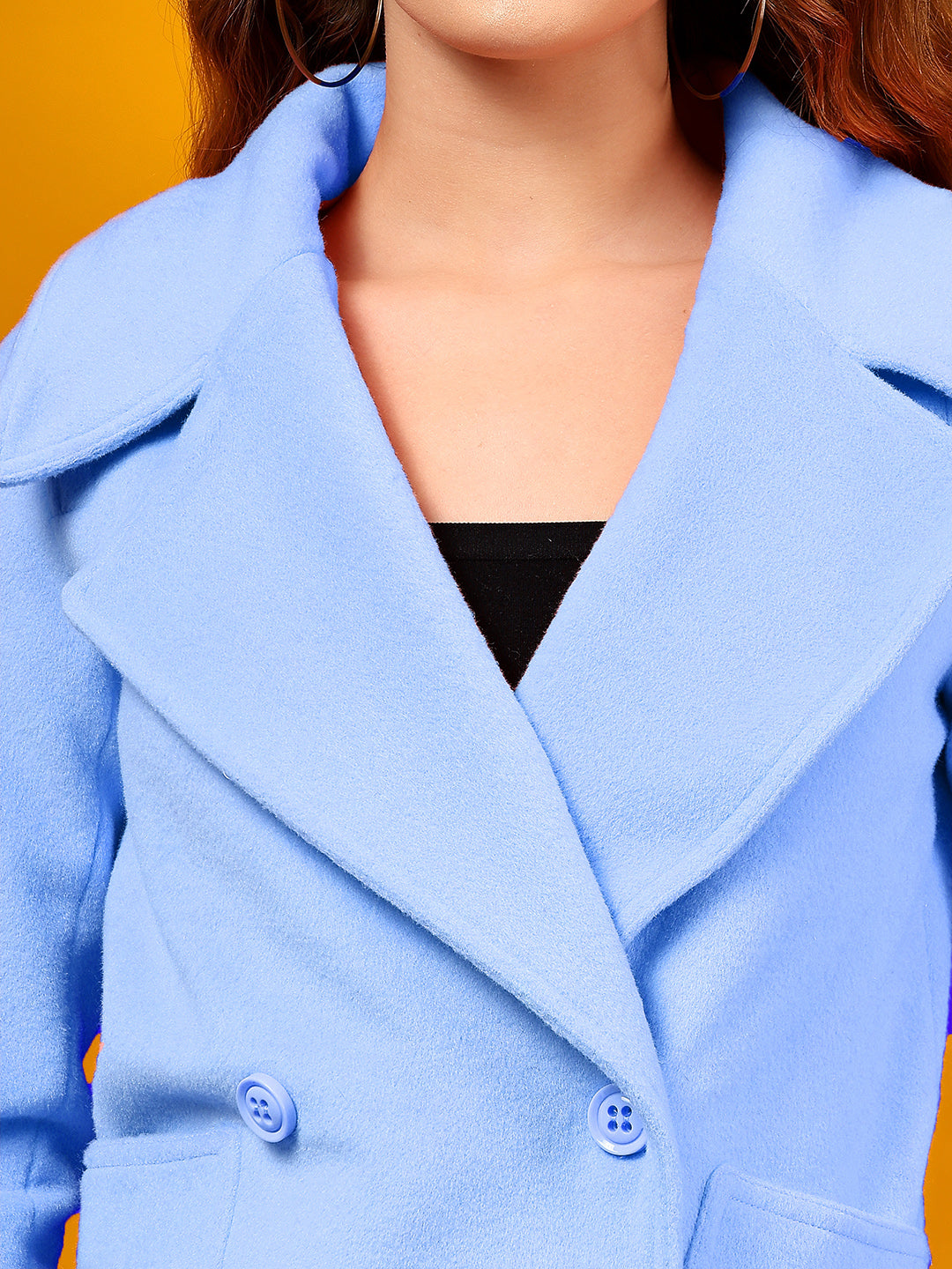 KOTTY Womens Full Sleeve Solid Casual Blazer
