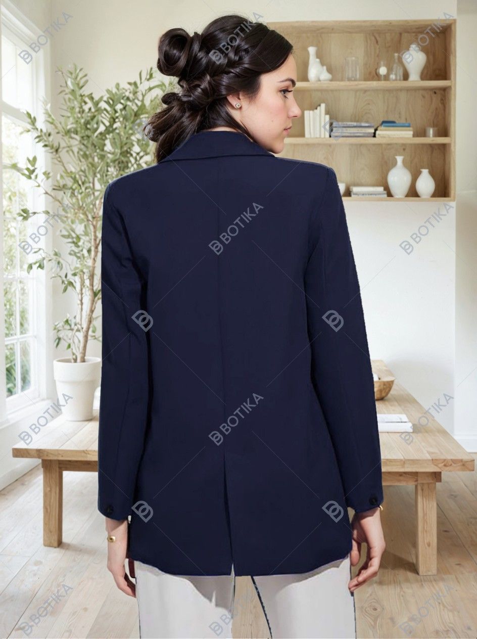 KOTTY Womens Full Sleeve Solid Casual Blazer