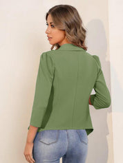 KOTTY 3/4th Sleeve Solid Women Jacket 