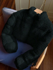 KOTTY Women's Black Teddy Fleece Jacket