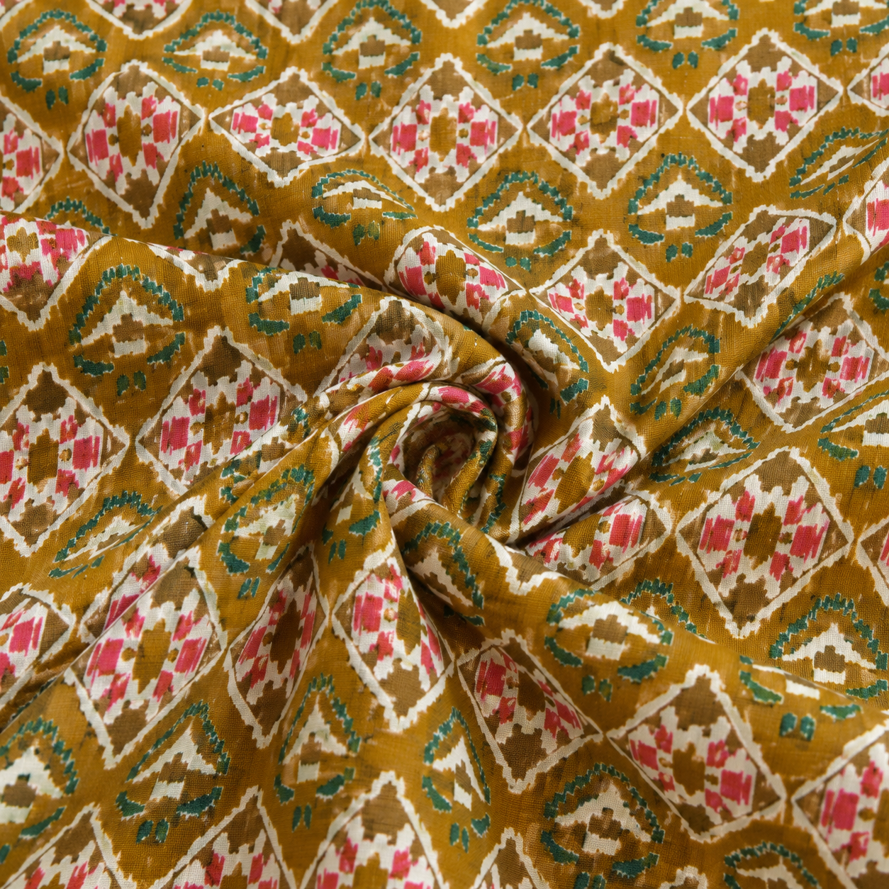 KOTTY Desert Block Print Sleeveless Cotton Kurti Top