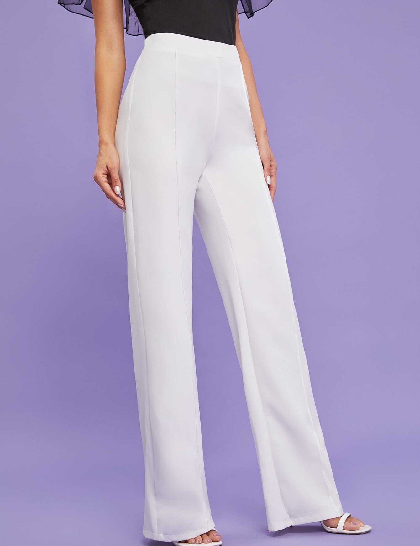 KOTTY Regular Fit Women White Trousers 