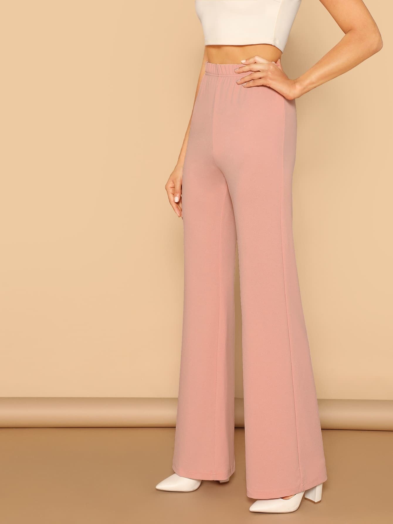 KOTTY Regular Fit Women Pink Trousers 