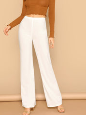 KOTTY Womens Solid Attractive High Rise Pant