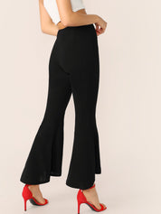 KOTTY Regular Fit Women Black Trousers 