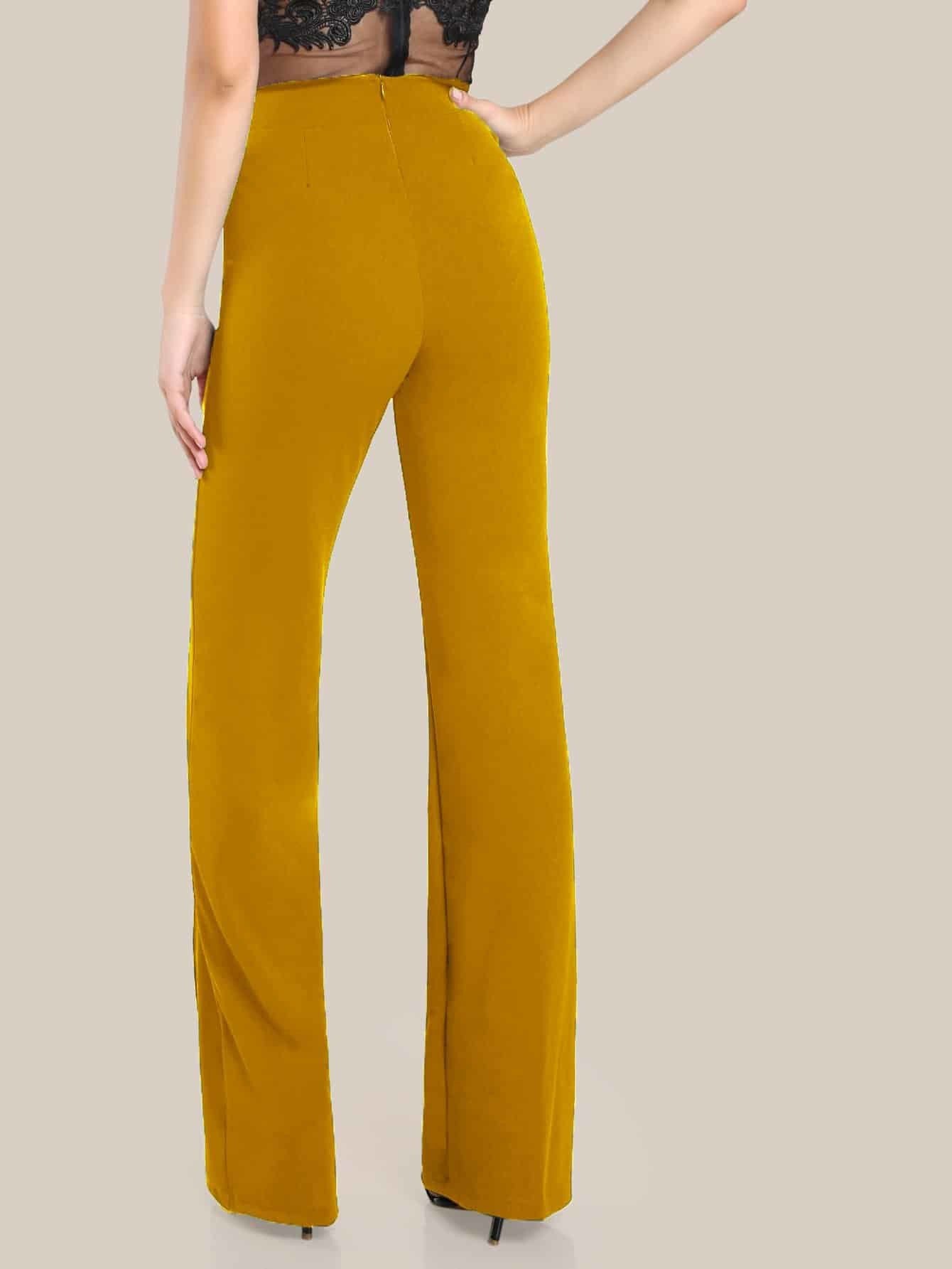 KOTTY Regular Fit Women Black Trousers 