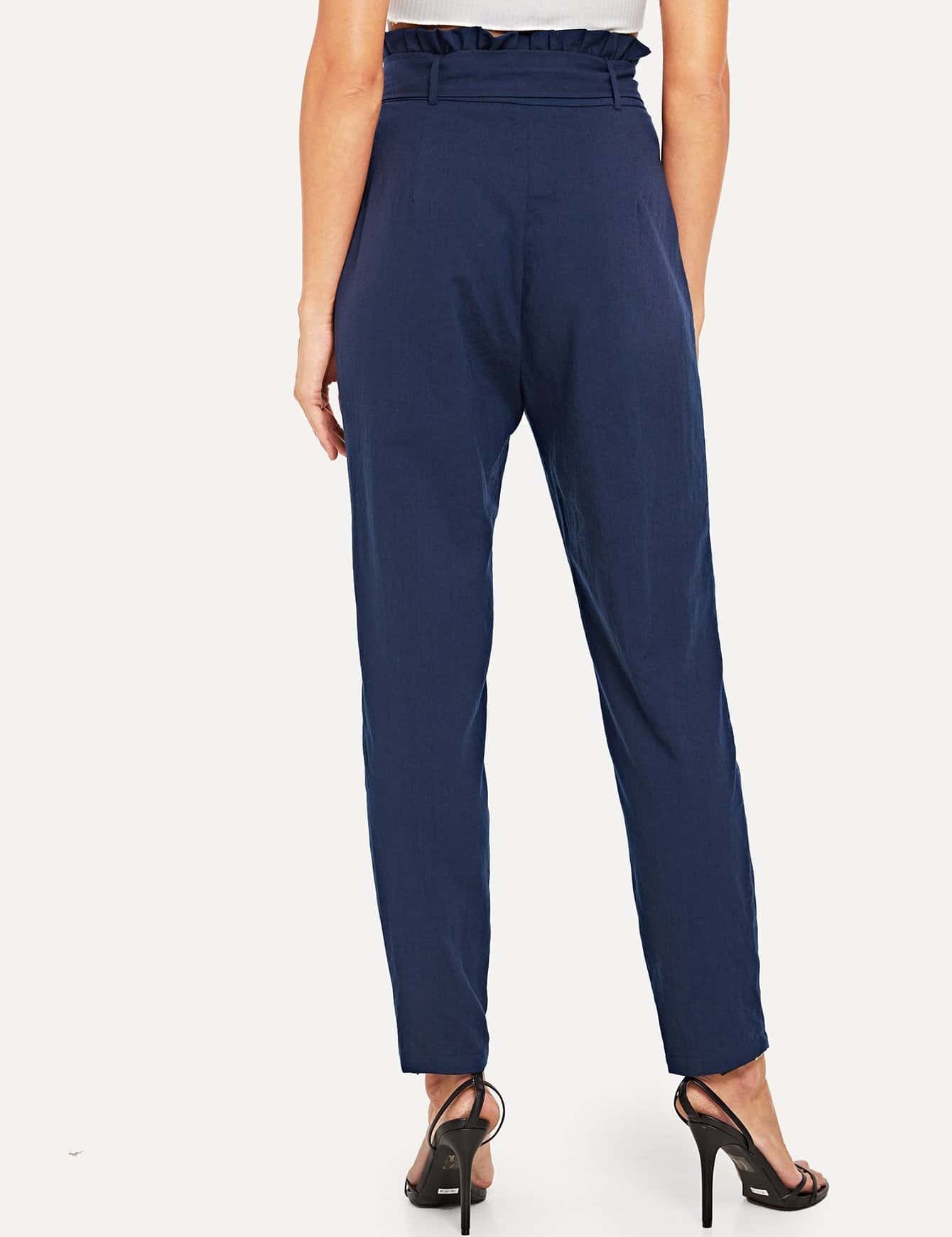 KOTTY Regular Fit Women Blue Trousers 