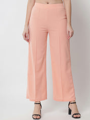 KOTTY Regular Fit Women Pink Trousers 