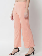 KOTTY Regular Fit Women Pink Trousers 