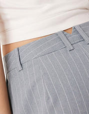 High-Waist Grey Loose-fit Denim Jeans Women