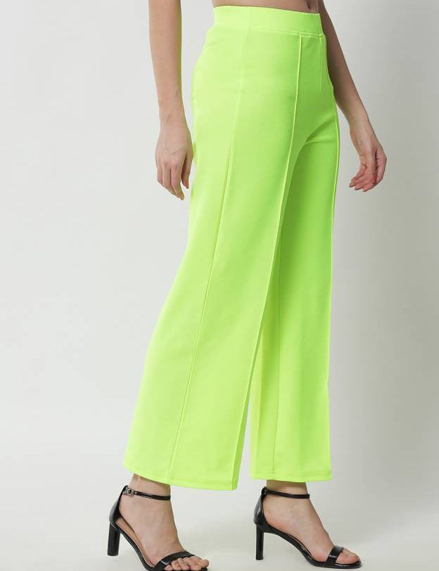 KOTTY Regular Fit Women Light Green Trousers 