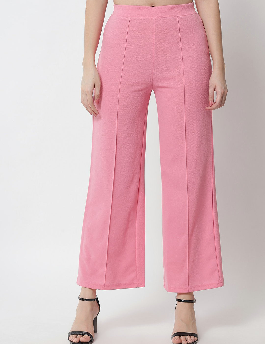 KOTTY Regular Fit Women Pink Trousers 