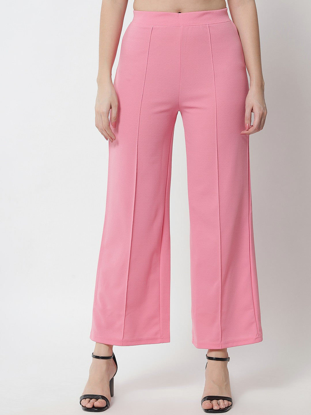 KOTTY Regular Fit Women Pink Trousers 