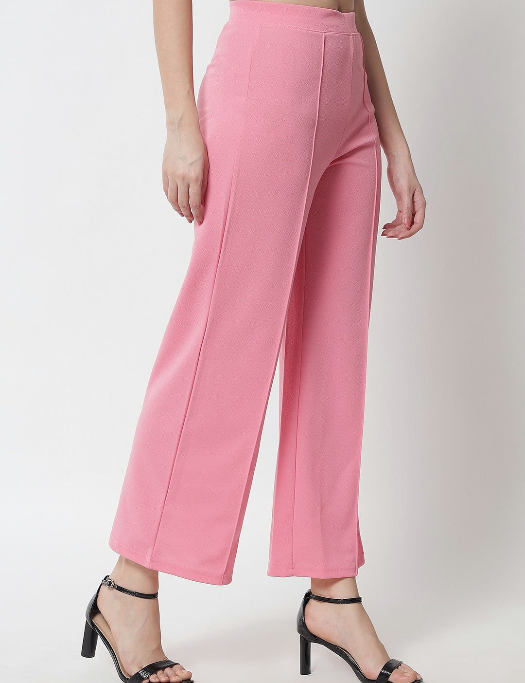 KOTTY Regular Fit Women Pink Trousers 