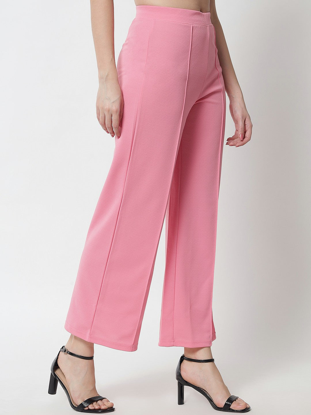 KOTTY Regular Fit Women Pink Trousers 
