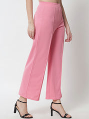 KOTTY Regular Fit Women Pink Trousers 
