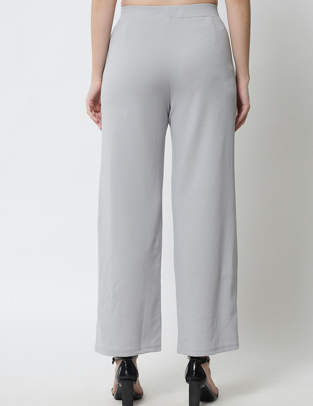 KOTTY Regular Fit Women Grey Trousers 