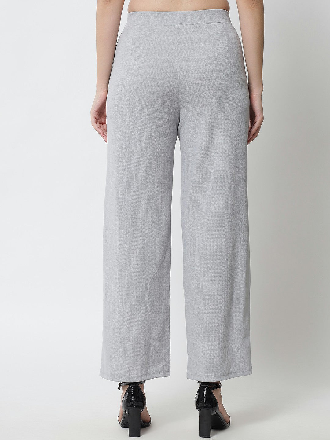 KOTTY Regular Fit Women Grey Trousers 