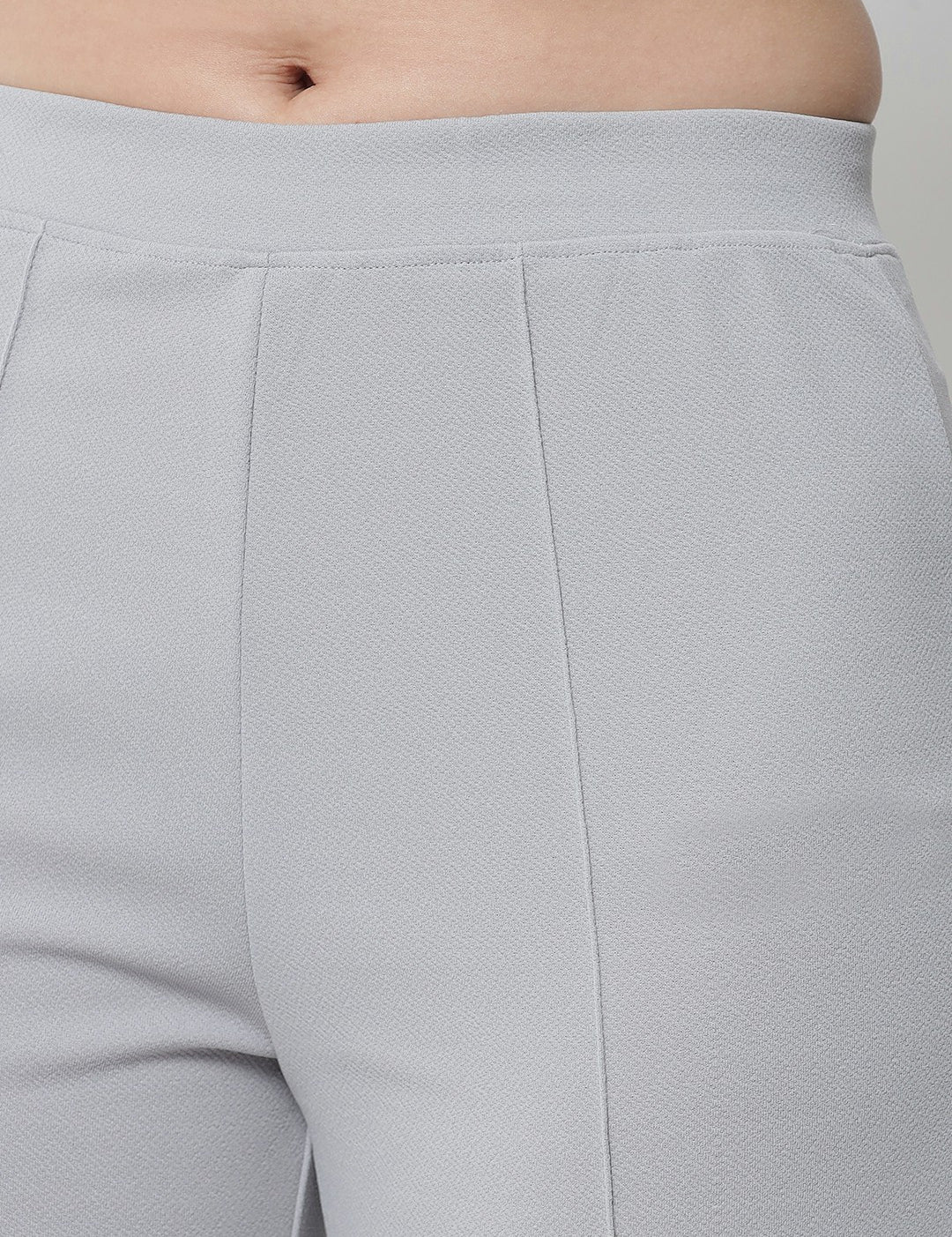 KOTTY Regular Fit Women Grey Trousers 