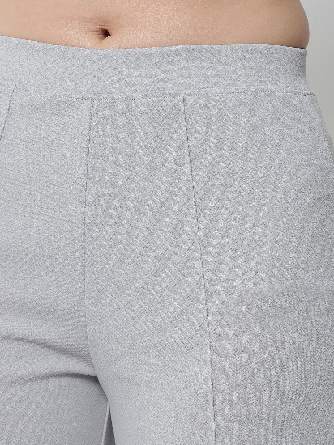 KOTTY Regular Fit Women Grey Trousers 