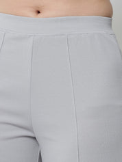 KOTTY Regular Fit Women Grey Trousers 