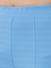 KOTTY Regular Fit Women Light Blue Trousers 