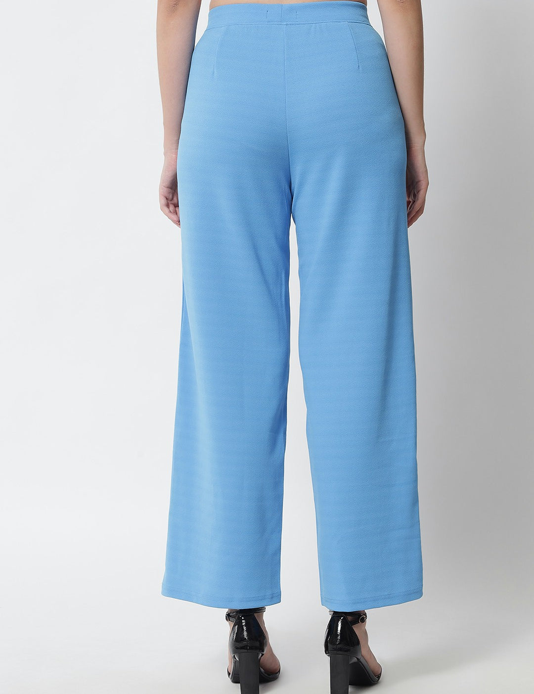 KOTTY Regular Fit Women Light Blue Trousers 