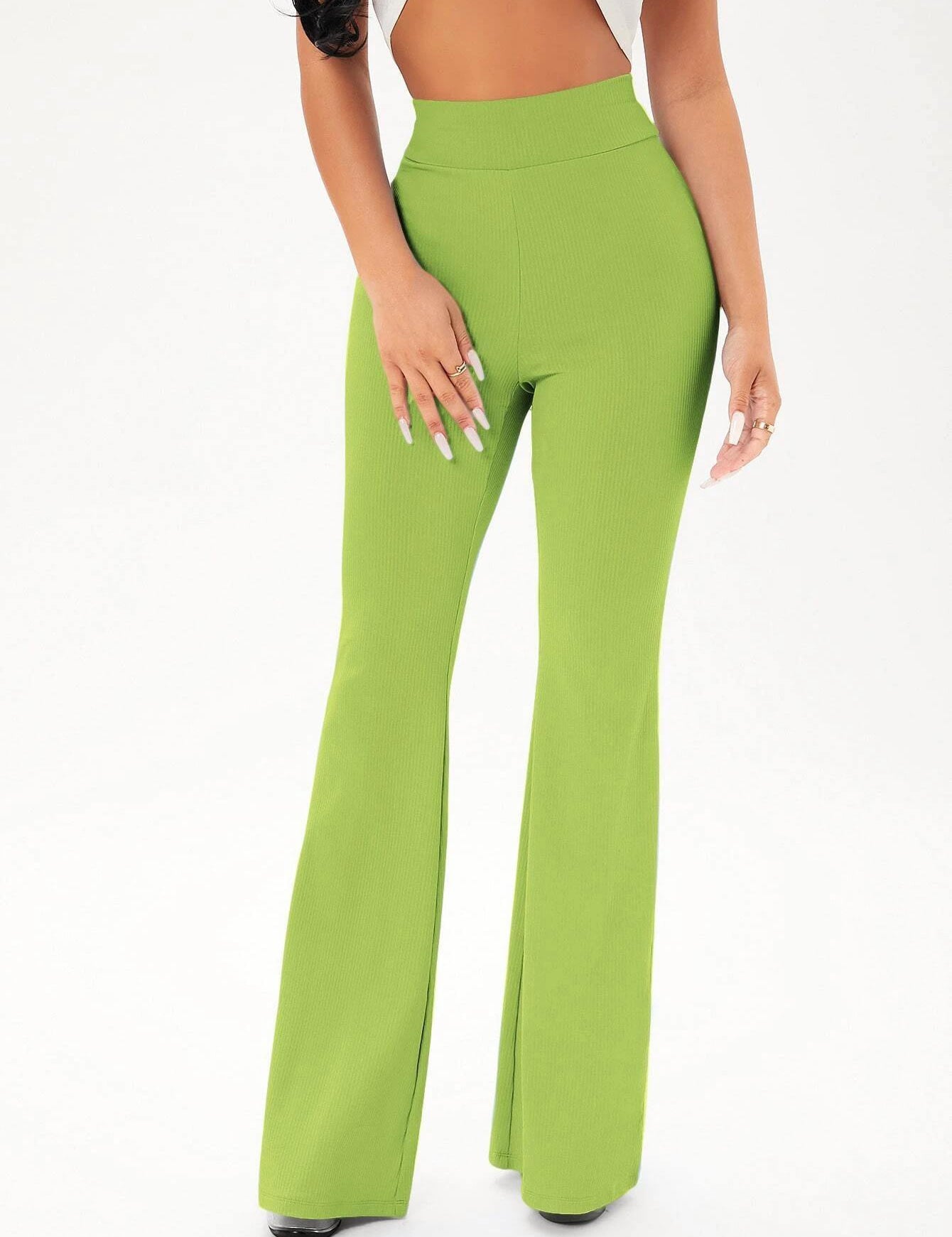KOTTY Regular Fit Women Green Trousers 