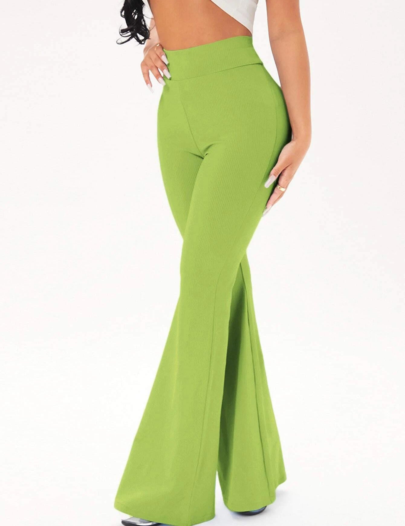 KOTTY Regular Fit Women Green Trousers 