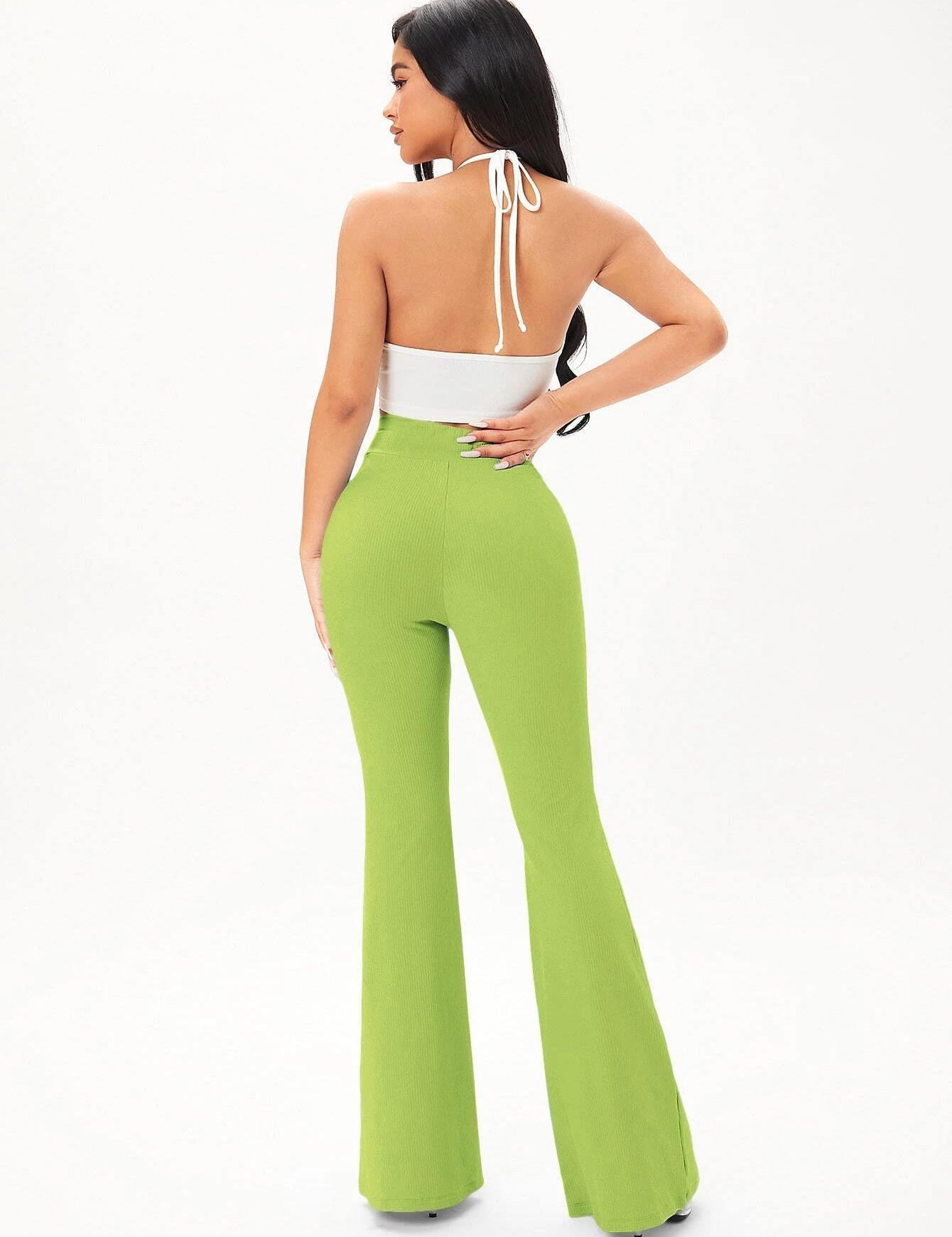 KOTTY Regular Fit Women Green Trousers 