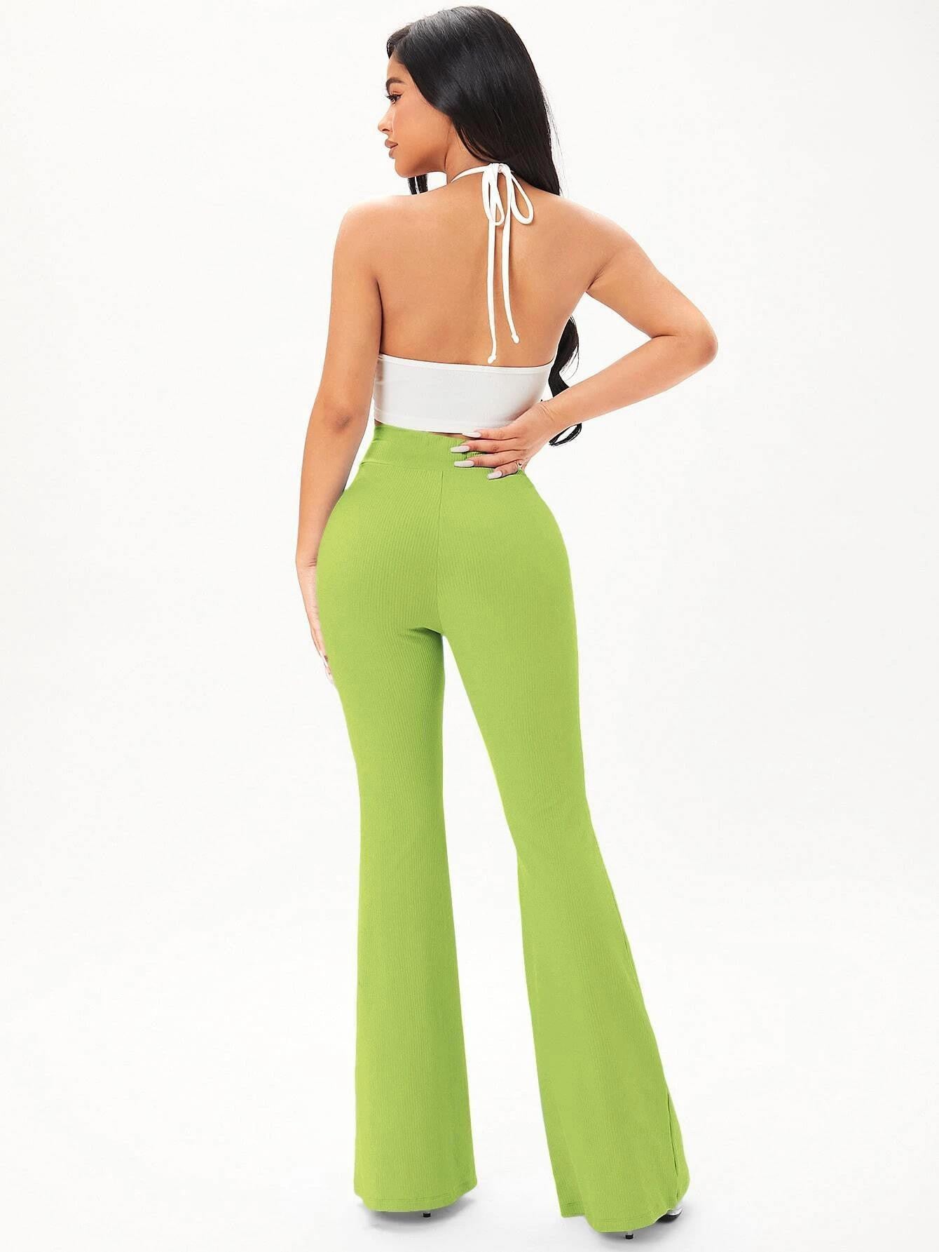 KOTTY Regular Fit Women Green Trousers 