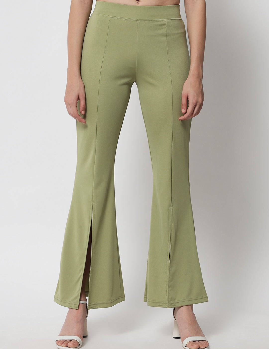KOTTY Regular Fit Women Green Trousers 